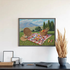 Diamond Painting - Pastelkleurige picknick