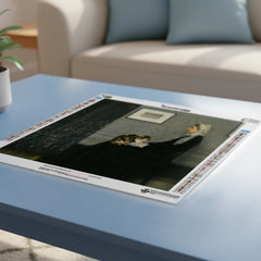 Diamond Painting - Whistlers moeder met kat