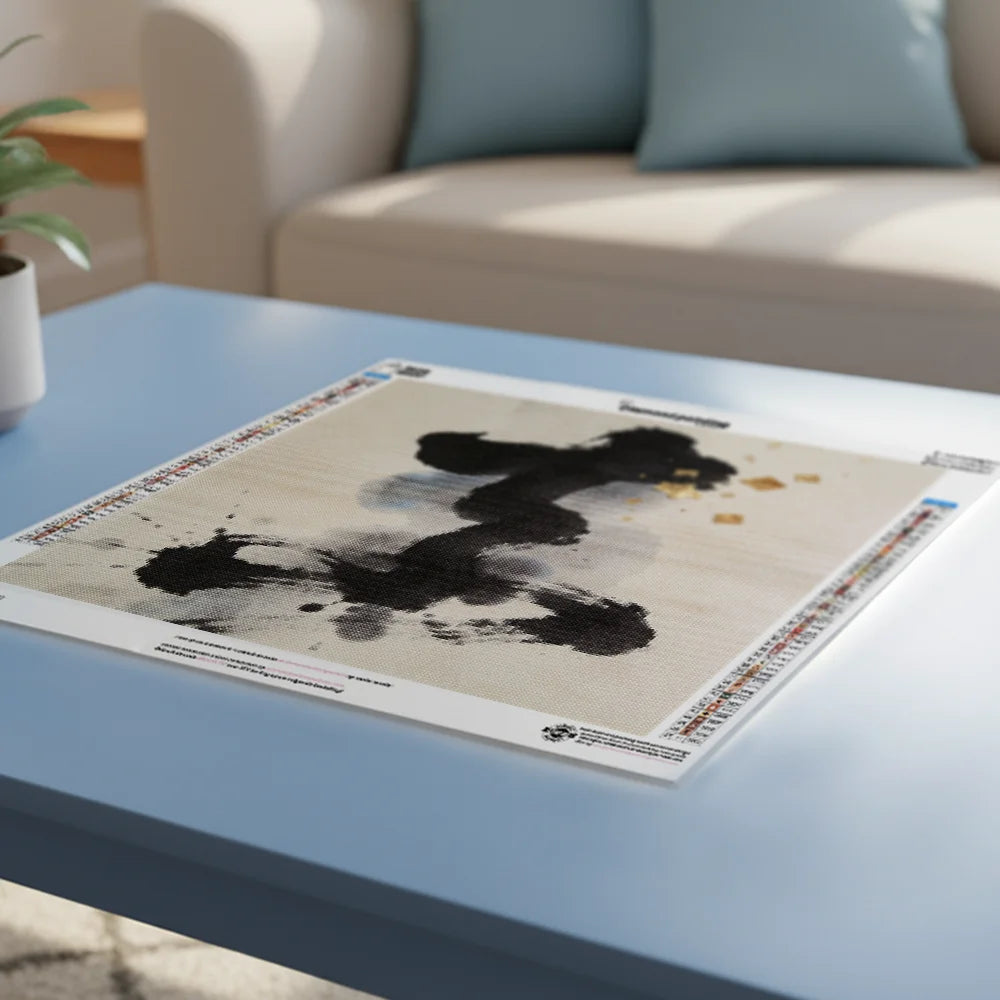 Diamond Painting - Dans van inkt