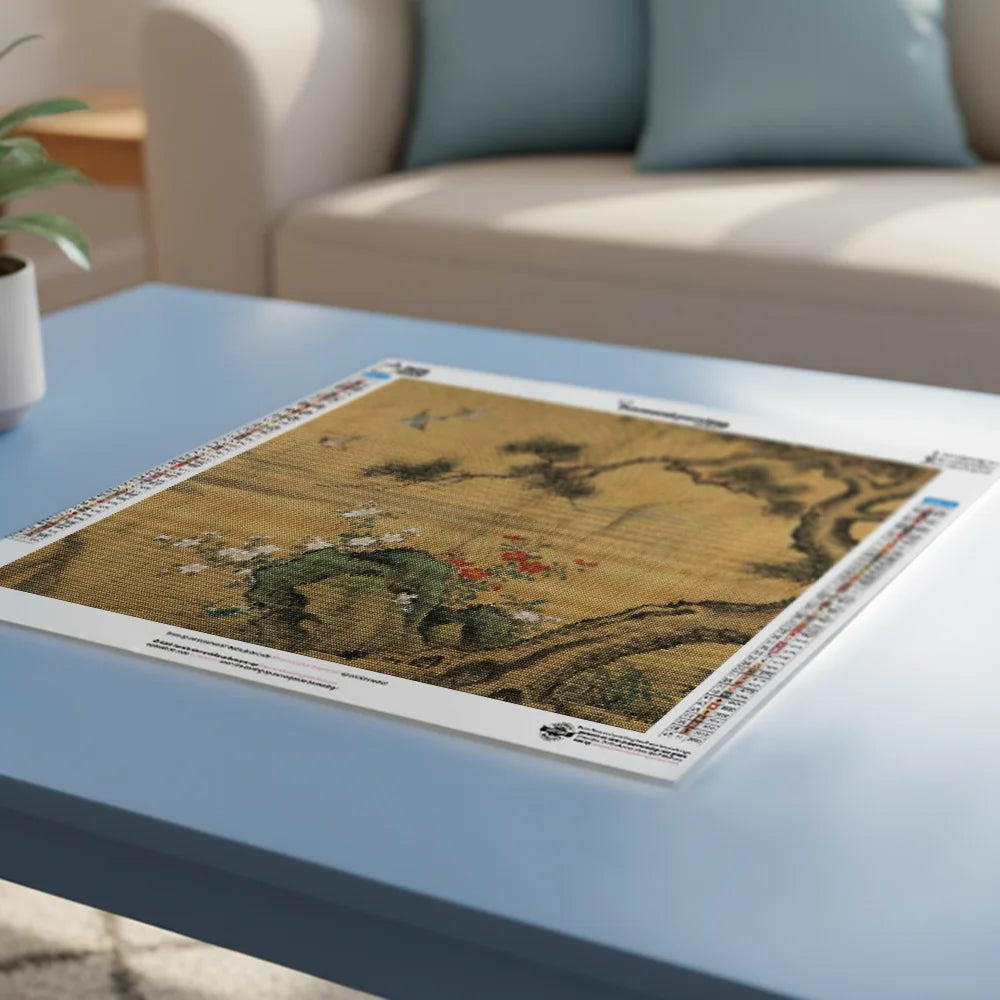 Diamond Painting - Bloei onder de oude den