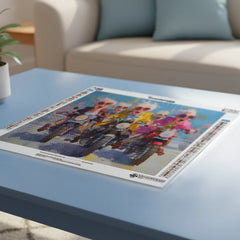 Diamond Painting - Gezellige dames aan het motorrijden