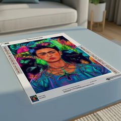 Diamond Painting - Frida in Neon Jungle