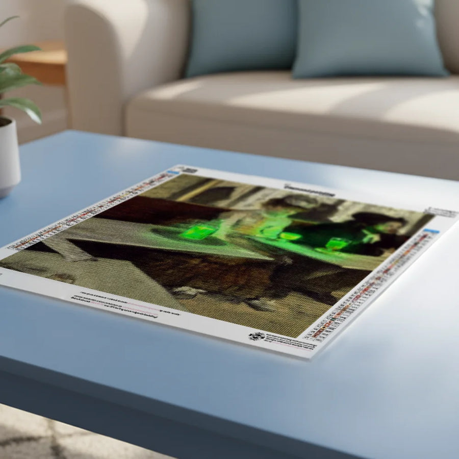 Diamond Painting - De absint in neonlicht