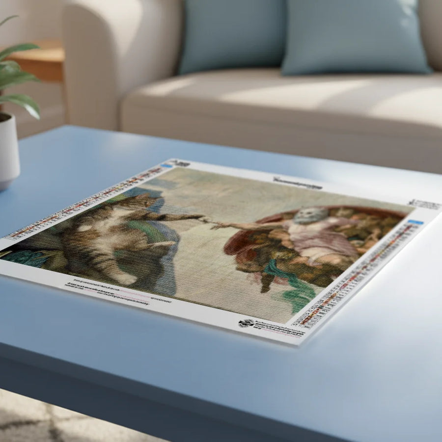 Diamond Painting - De Schepping van Katdam