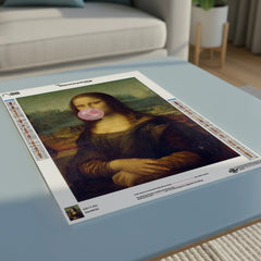Diamond Painting - Mona Lisa met Bubblegum