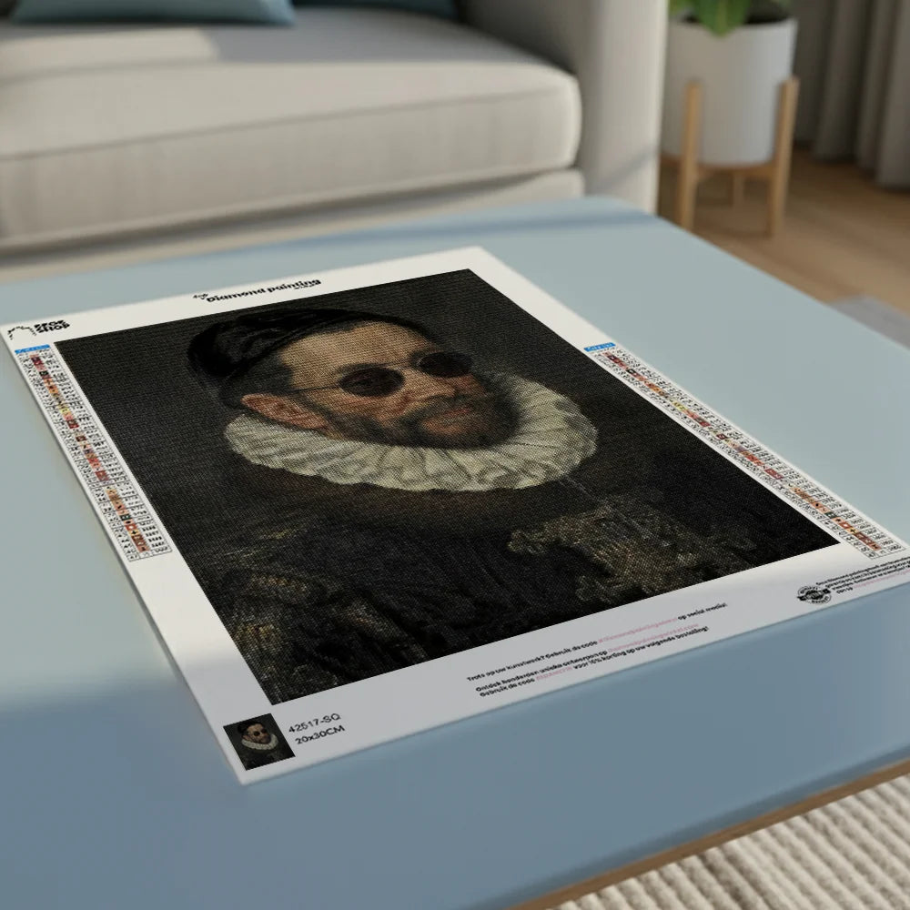 Diamond Painting - Willem I met zonnebril, prins van Oranje - Fela de Wit
