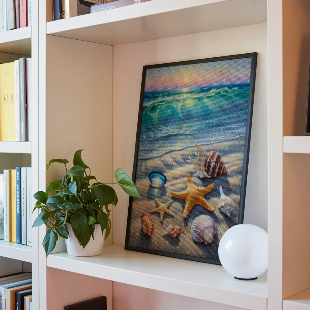 Diamond Painting - Zand en glitter