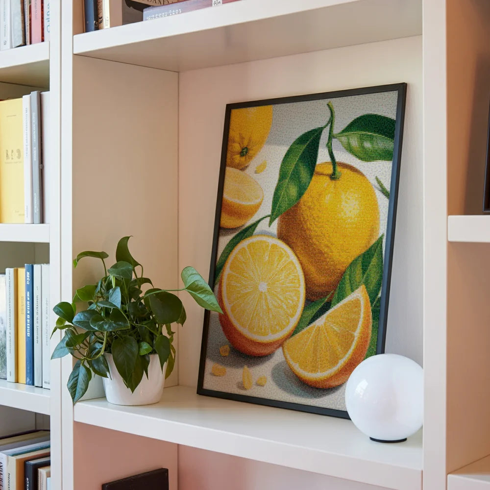 Diamond Painting - Gouden Citrus