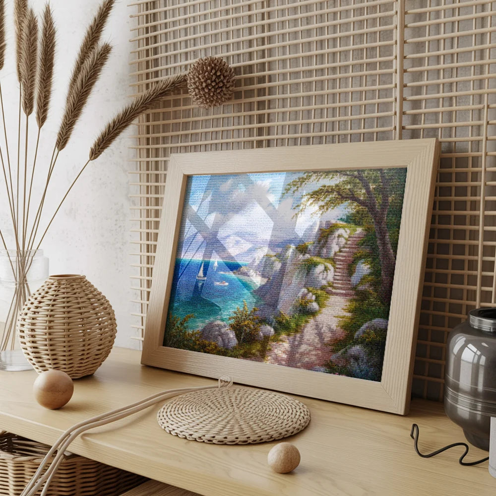 Diamond Painting - Eilandpad