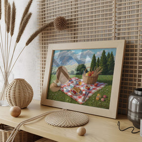 Diamond Painting - Pastelkleurige picknick