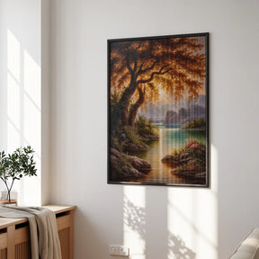 Diamond Painting - Amberkleurige gloed