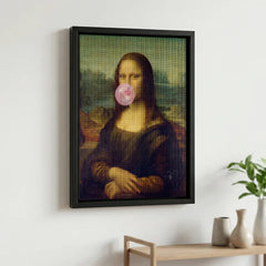 Diamond Painting - Mona Lisa met Bubblegum
