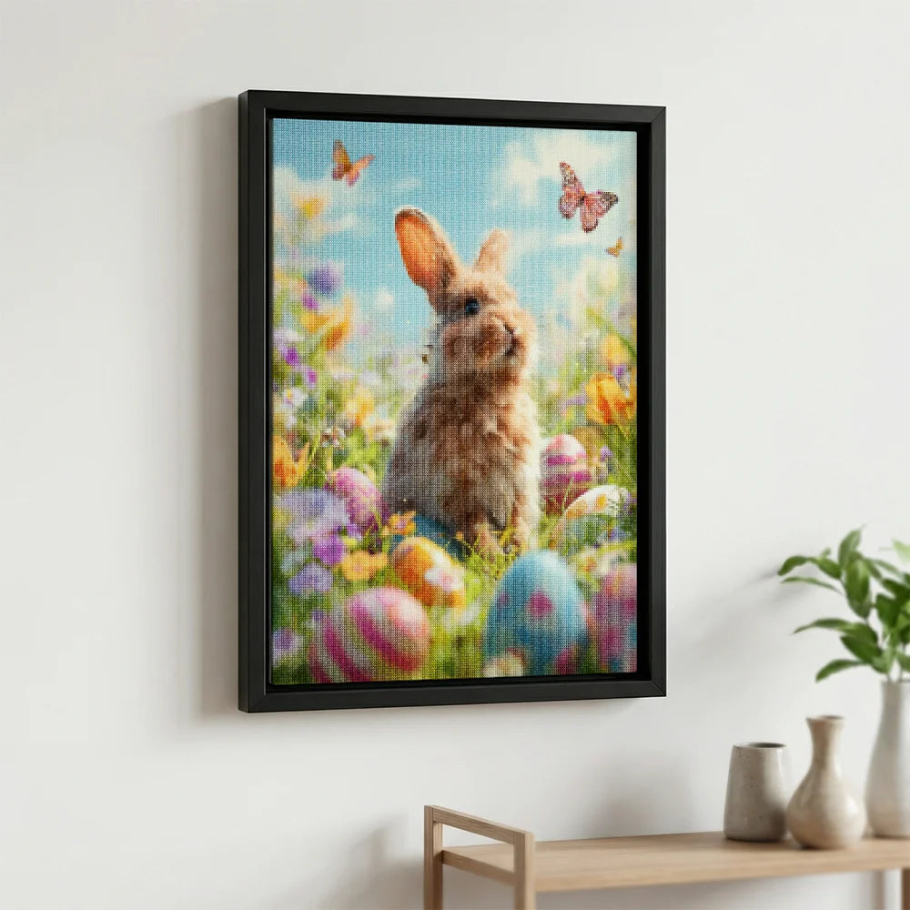 Diamond Painting - Lentevreugde van het Konijntje