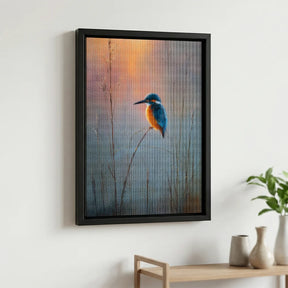 Diamond Painting - IJsvogel bij zonsopkomst