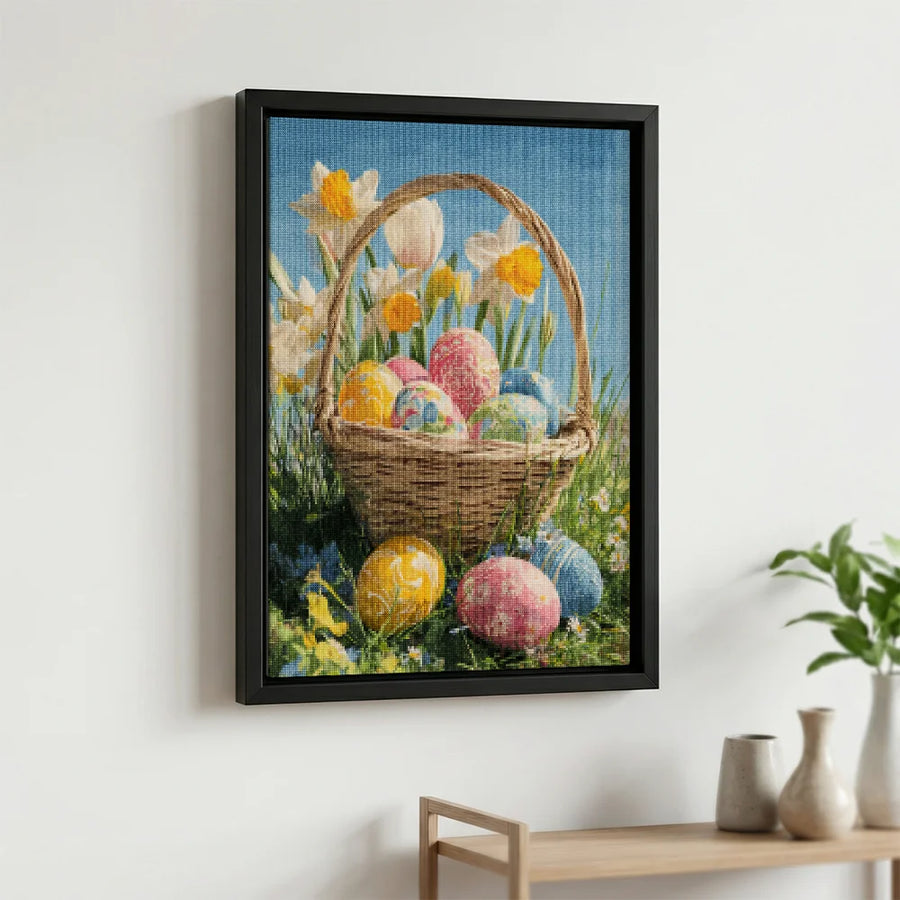 Diamond Painting - Mand vol Paasgeluk