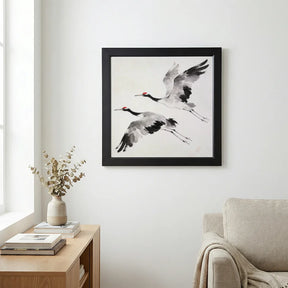 Diamond Painting - Zen Cranes I Warm, Chris Paschke