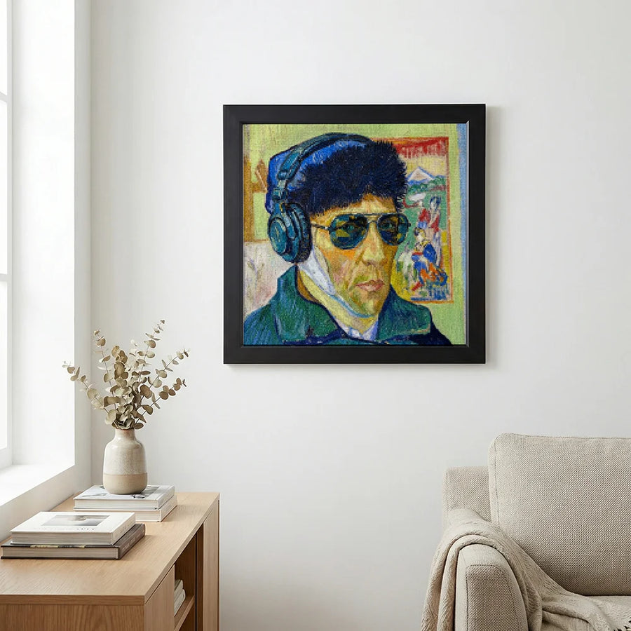 Diamond Painting - Van Gogh met Beats