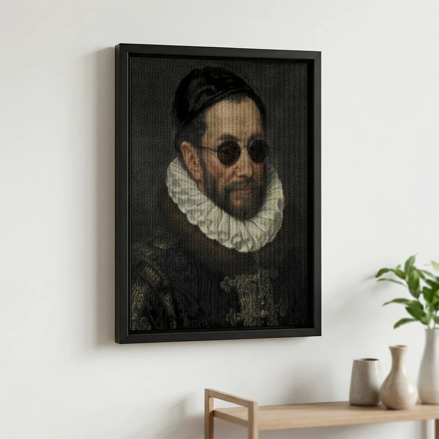 Diamond Painting - Willem I met zonnebril, prins van Oranje - Fela de Wit