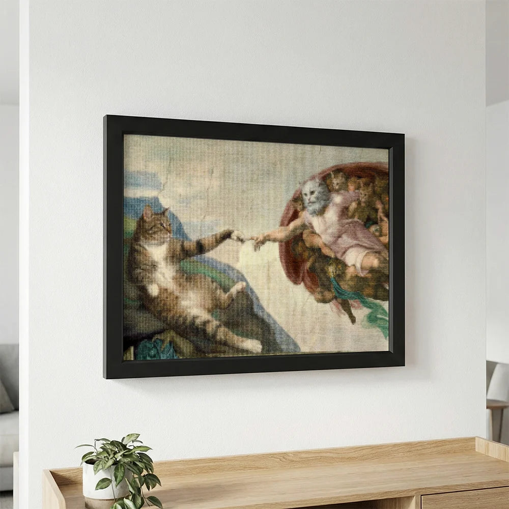 Diamond Painting - De Schepping van Katdam