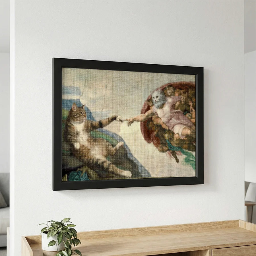 Diamond Painting - De Schepping van Katdam