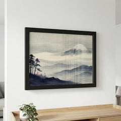 Diamond Painting - Fuji boven de nevel