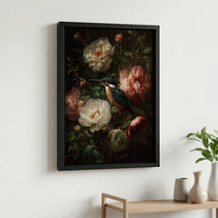 Diamond Painting - Vogels in Bloei – Een Harmonisch Samenspel van Natuur en Kleuren