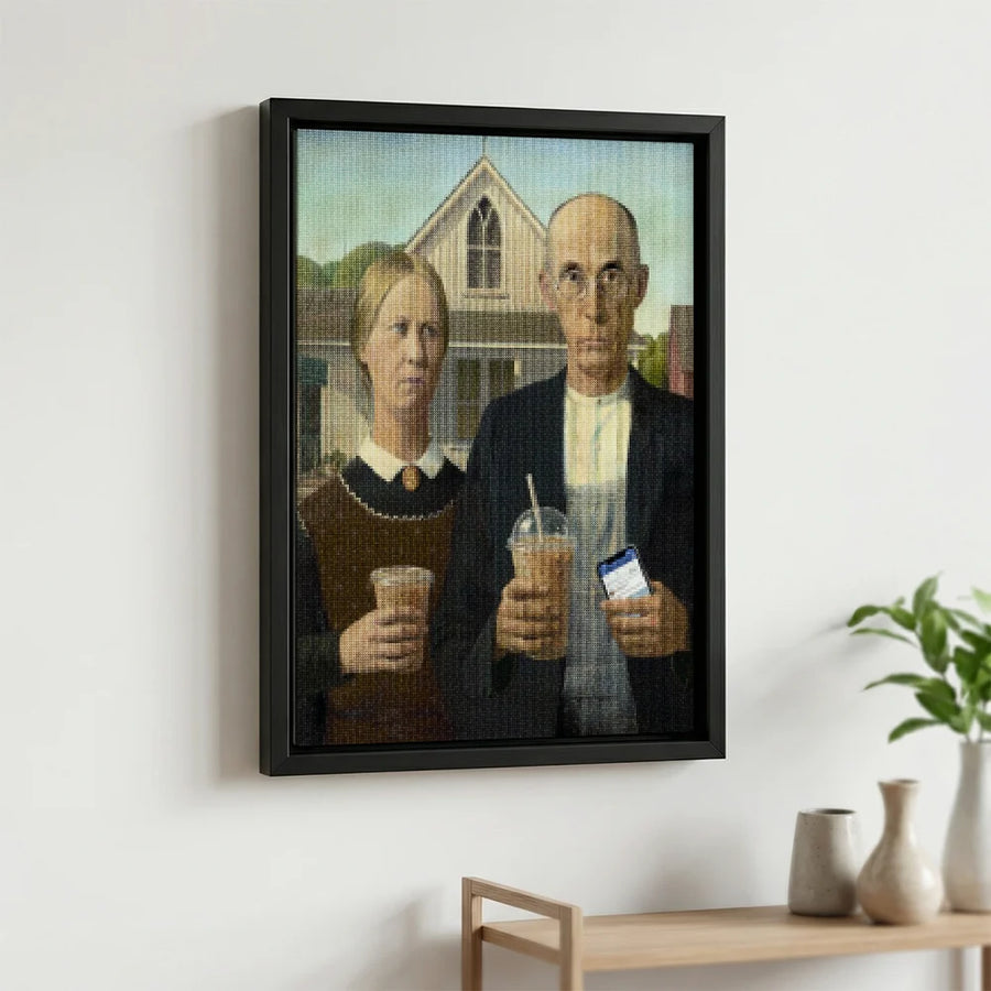 Diamond Painting - American Gothic Chill