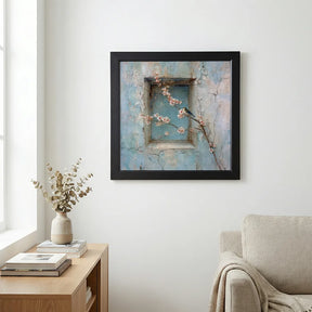 Diamond Painting - Bloeiend Venster naar het Verleden