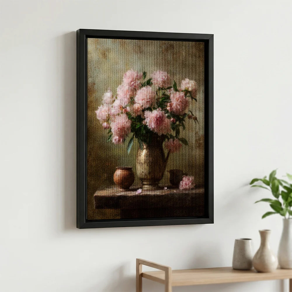 Diamond Painting - Brocante Pink Peonies