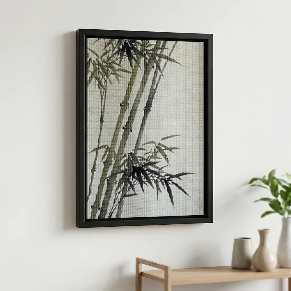 Diamond Painting - Bamboe in de wind