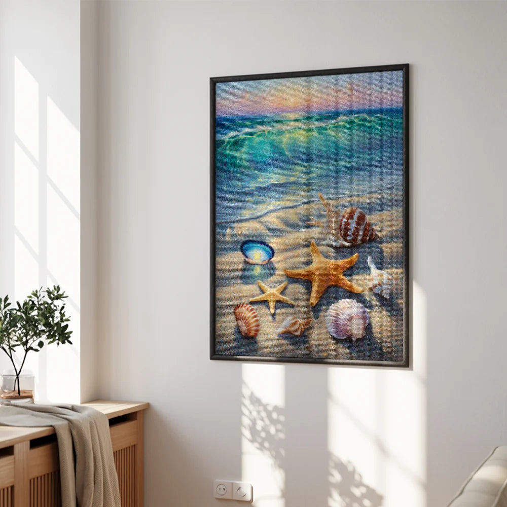 Diamond Painting - Zand en glitter
