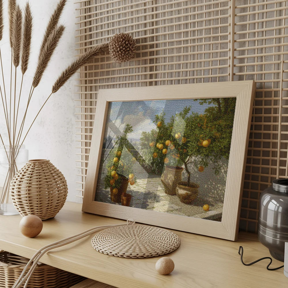Diamond Painting - Citrustuin