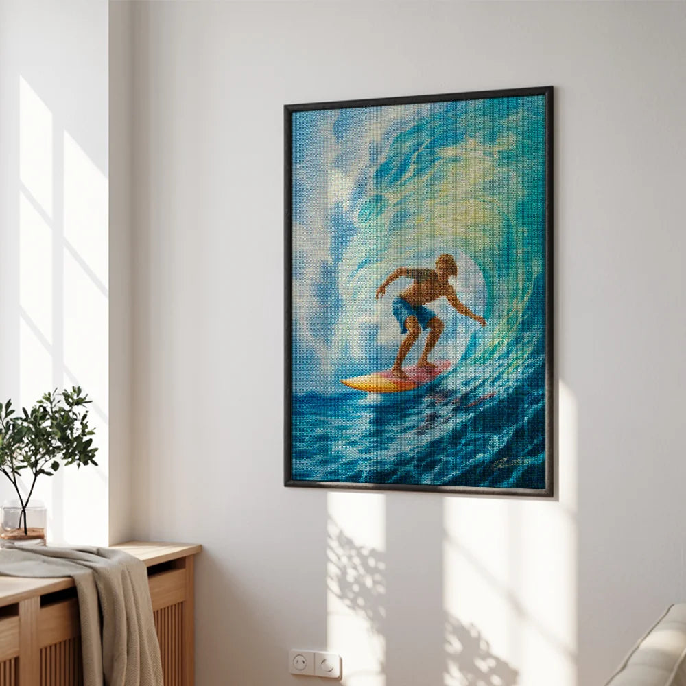 Diamond Painting - Top van de krul