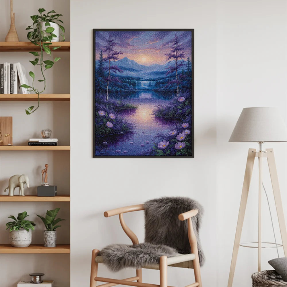 Diamond Painting - Violette schemering