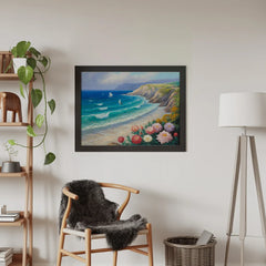 Diamond Painting - Bloeiende kust