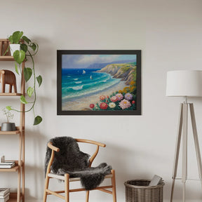 Diamond Painting - Bloeiende kust