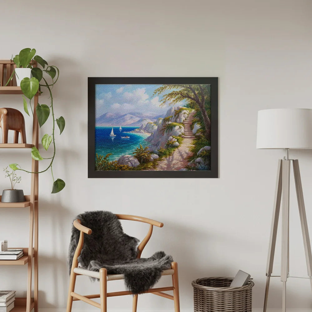Diamond Painting - Eilandpad