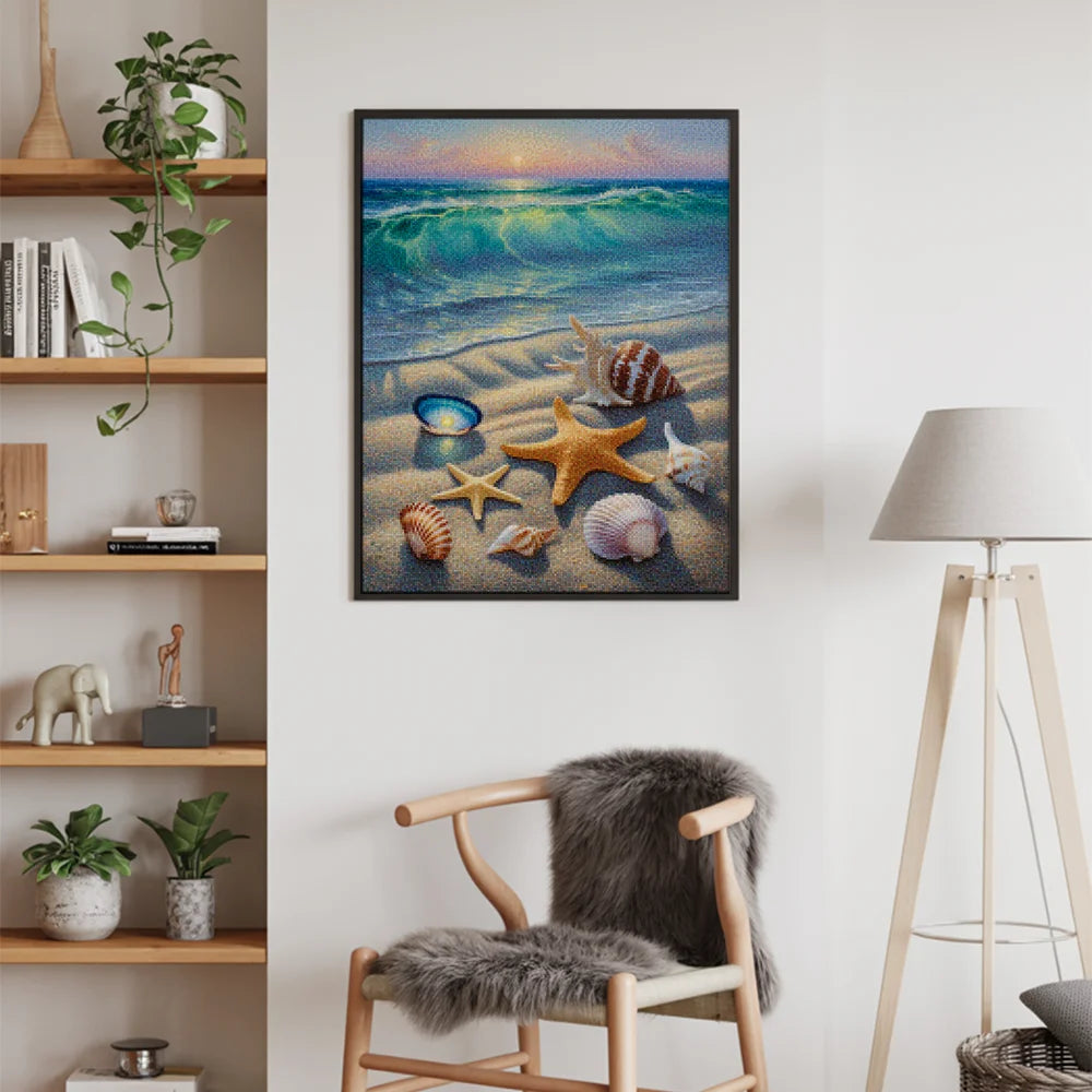 Diamond Painting - Zand en glitter