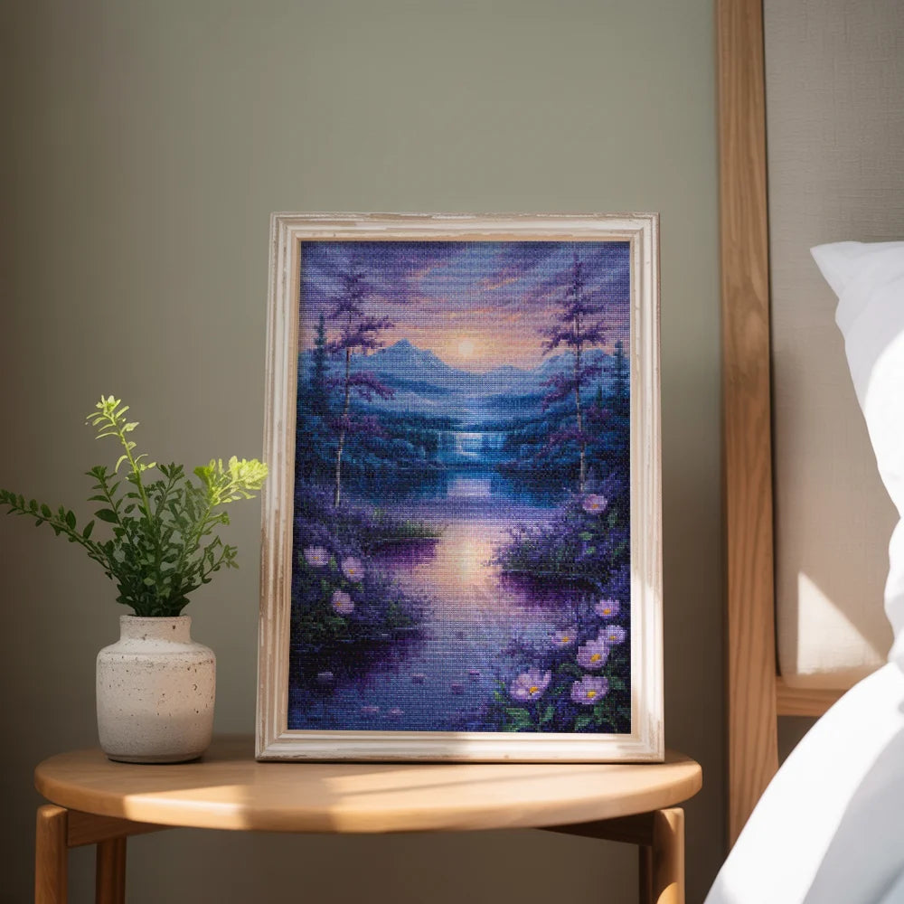 Diamond Painting - Violette schemering