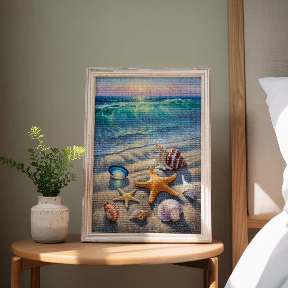 Diamond Painting - Zand en glitter