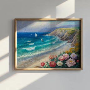 Diamond Painting - Bloeiende kust