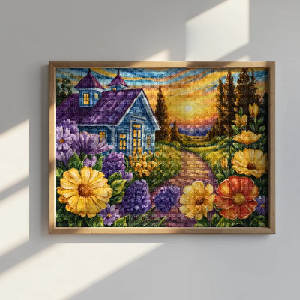 Diamond Painting - Citrien sluier