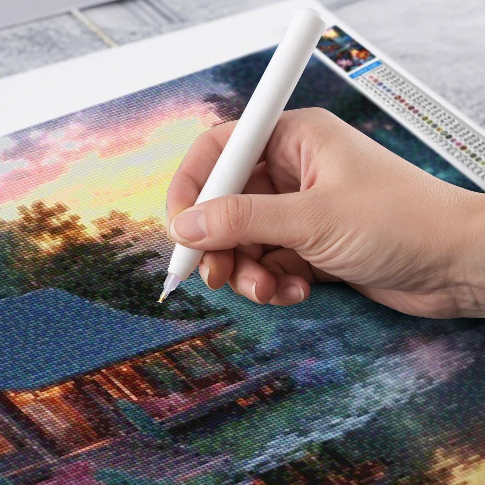 Diamond Painting - Zonnewende Bloei