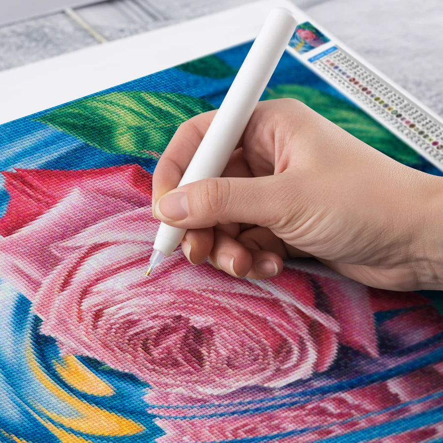 Diamond Painting - Roos viel