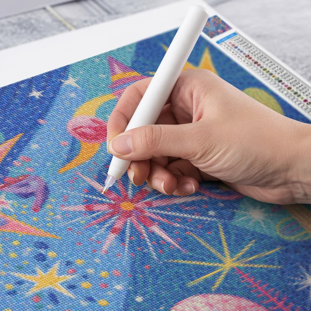 Diamond Painting - Sterrenwoud