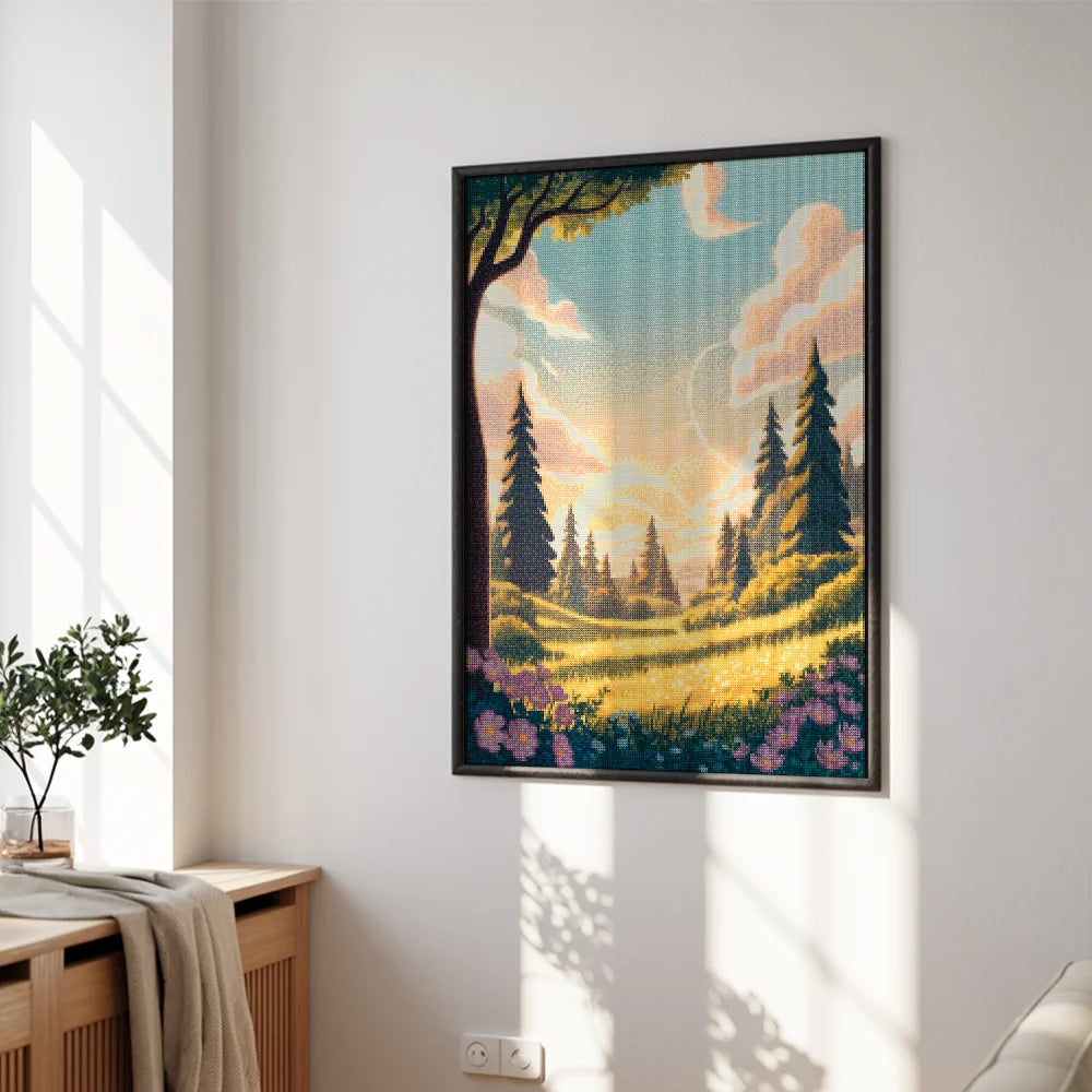 Diamond Painting - Wolkenparadijs
