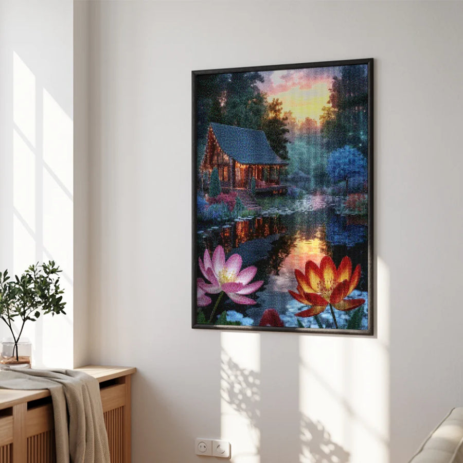 Diamond Painting - Zonnewende Bloei