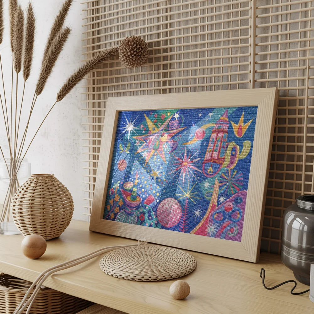 Diamond Painting - Sterrenwoud