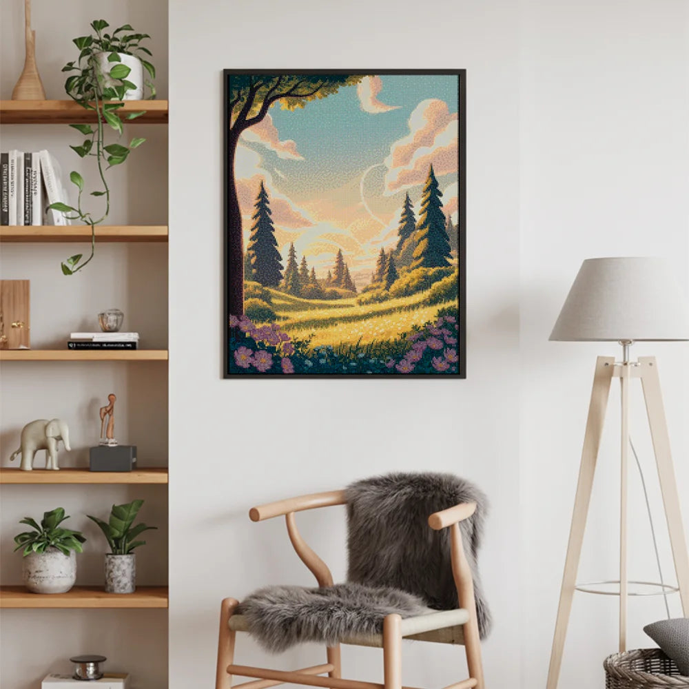 Diamond Painting - Wolkenparadijs