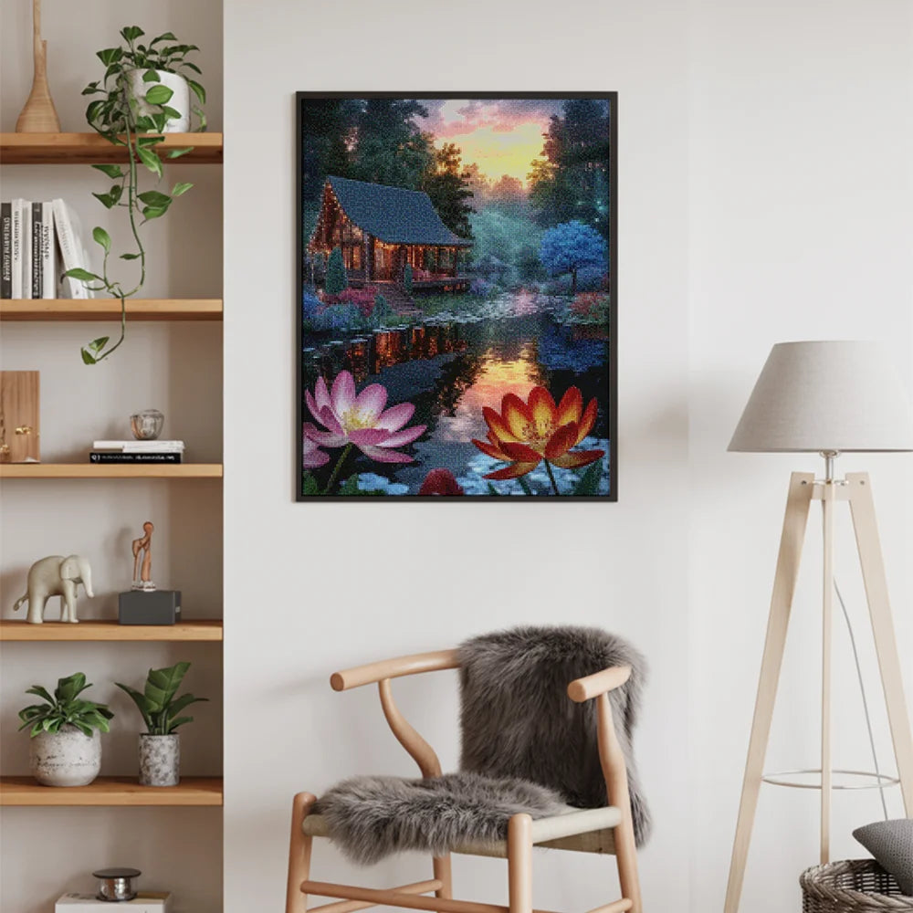 Diamond Painting - Zonnewende Bloei